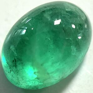 ［天然エメラルド0.855ct］A 約6.5×4.8mmソーティング付 ルース 裸石 宝石 ジュエリー emerald ベリル beryl テDG0の画像1