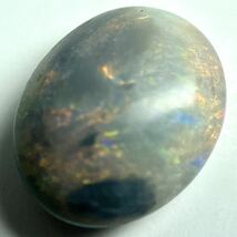 遊色効果抜群!!［天然ブラックオパール1.655ct］A 9.6×7.8mm ルース 裸石 black opal 宝石 ジュエリー jewerly DA0/DA0 テEA8_画像6