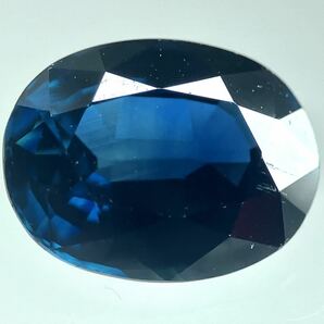 2.1ctUP!!［天然サファイア2.186ct］A 約8.8×6.8mmソーティング付 ルース 裸石 宝石 ジュエリー コランダム corundum sapphire の画像1