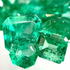 ［天然エメラルドおまとめ］ A 20ct 裸石 宝石 emerald ベリル jewelry ジュエリー beryl DD5 ②Sの画像1