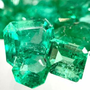 ［天然エメラルドおまとめ］ A 20ct 裸石 宝石 emerald ベリル jewelry ジュエリー beryl DD5 ②S