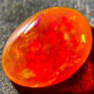 遊色効果!!［天然ファイアオパール2.115ct］M 10.5×5.3mm ルース 裸石 fire opal 宝石 ジュエリー jewerly 