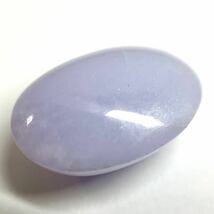 22ctUP!! ［天然ラベンダー本翡翠22.277ct］A 約20.0×14.5mm ルース 裸石 宝石 ジェタイト lavender jade jadeite DA0/DA0 EB0 S_画像2