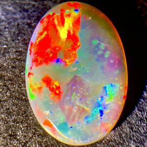 遊色効果抜群!!［天然オパール1.660ct］M 12.3×8.4mm ルース 裸石 opal 宝石 ジュエリー jewerly 