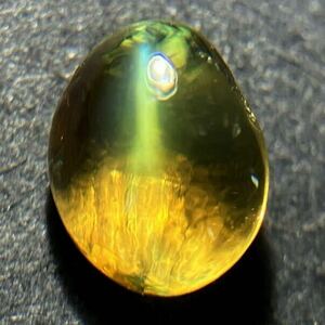 ［天然クリソベリルキャッツアイ1.781ct］A 約7.0×5.7mm ルース 裸石 宝石 ジュエリー chrysoberyl cats eye DA0/DA0 テEA6