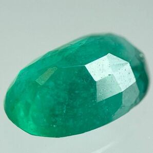［天然エメラルド0.545ct］M 約6.1×4.0mmソーティング付 ルース 裸石 宝石 ジュエリー ベリル beryl emerald の画像2