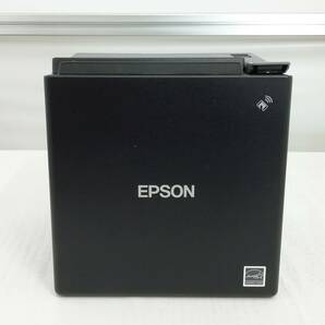 EPSON/エプソン レシートプリンター TM-m30 MODEL M335B ブラック Bluetooth対応 紙幅80mm AC付き 底面カバー欠品 即日発送【H24041005】の画像3