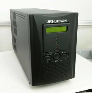 [. electro- hour * at the time of disaster * non usually and so on ]NAKAYOnakayo electron Uninterruptible Power Supply UPS-LiB240N UPS lithium ion battery same day shipping returned goods with guarantee [H24041717]