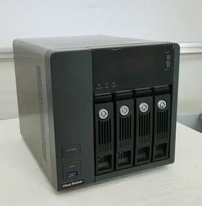 【ジャンク】ALEXON/アレクソン Cloud Shelter 420 4ベイ HDD無し 鍵無し Qnap Oem NAS-453-G NAS 鍵無し 即日発送【H24041913】