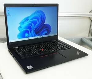 Lenovo ThinkPad L13 Core i3 10110U メモリ4GB 中古SSD M.2 PCIe256GB Windows 11 Pro 64bit 欠け/浮き有 即日発送【H24032815】