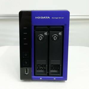 ■I・O DATA LAN DISK Storage Server HDL-Z2WM4C2 HDL-Z2WMC2シリーズ 2ドライブ NAS 2ベイ HDDなし 鍵なし ジャンク 【H24030506】の画像2