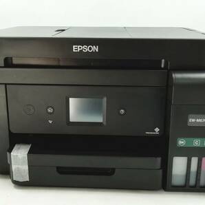 ▼■在庫限り【目詰まり有/ヘッド有】エコタンク搭載 EPSON A4 インクジェット プリンター 複合機 EW-M670FT インク残量不明【H23080417】の画像1