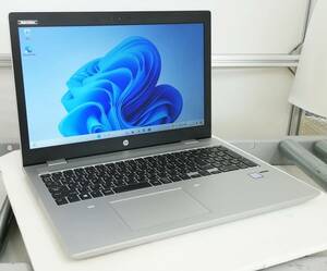 hp ProBook 650 G4 Core i5 7200U メモリ16GB 新品SSD M.2 PCIe256GB Windows 11 Pro 64bit 即日発送 一週間返品保証【H24042411】