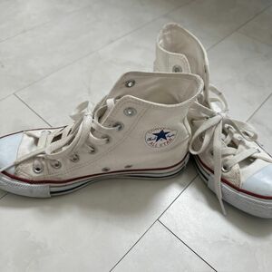 converse all star ハイカット 23 ホワイト