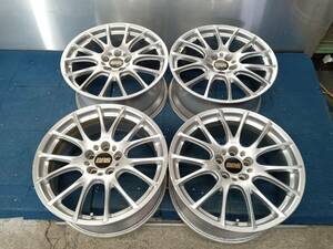 ★希少品★ BBS RE048 19×8.5J/9.5J +43/+50 5H-114.3 4本セット マークX・クラウン等　★1円スタート★