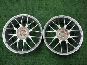 ★希少品★ RACING SPARCO レーシングスパルコ 17×7J +47 4H/5H-100 2本セット 86・BRZ・インプレッサ・プリウス等