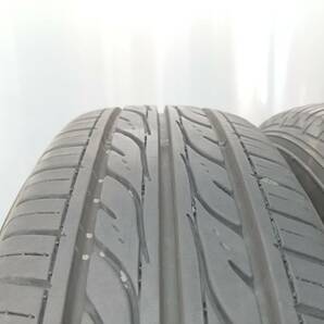 ★8-9分山★21年製★ ダンロップDIGI-TYRE EC202 155/65R14 スズキ純正ホイール 14×4.5J +45 4H-100 4本セット E681の画像10