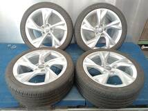 ★7-7.5分山★21年製★ DAVANTI DX640 245/40R18　アウディ A4純正ホイール 18×8J +40 5H-112 4本セット　E700_画像1