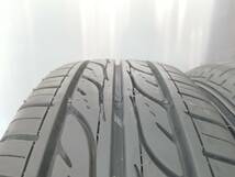 ★9-9.5分山★23年製★ ダンロップDIGI-TYRE EC202 155/65R13　社外ホイール 13×4.5J +43 4H-100 4本セット 軽自動車等　E725_画像10