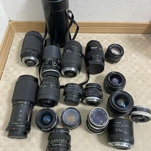 Tokina, MINOLTA ,Canon , SIGMA,TAMRON ,…レンズ 17点セットまとめて売るの画像1