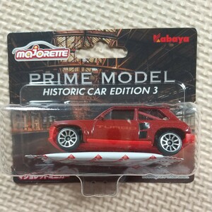  MajoRette minicar prime model his Trick car edition 3 Renault 5 turbo 