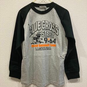 ブルークロスBLUE CROSS KIDS サイズ120長袖カットソー　新品　未着用 長袖Tシャツ ラグラン ロンT アメカジ