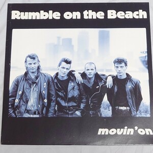 レア盤！RUMBLE ON THE BEACH/Movin' On/ネオロカビリーサイコビリーパンクロックンロールパンカビリーPUNKラスティック
