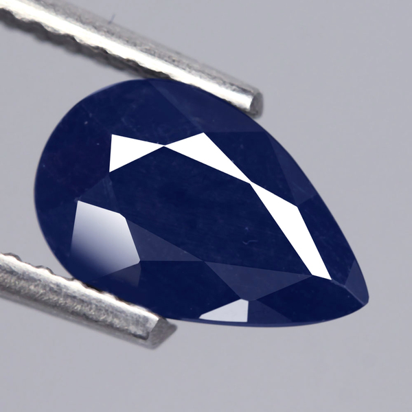 【天然サファイアルース 1.28ct:9512】タイ産 Natural Sapphire 裸石 標本 鉱物 宝石 コランダム石 jewelry Thailand