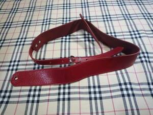 NOAH’S ARK Leather Strap Red　ノアズアーク 本革 ストラップ 赤　美品