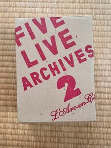 L'Arc～en～Ciel/FIVE LIVE ARCHIVES 2