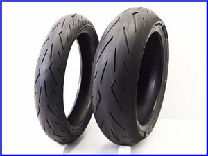 《M4》良品♪2003年 CB1300SF(SC54) PIRELLI DIABLO ROSSO CORSA 2 120/70ZR17 ＆ 190/55ZR17 set♪ピレリ♪