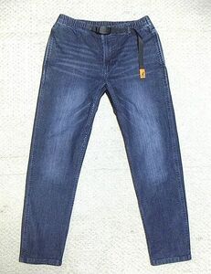 極上:GRAMICCI.ストレッチ デニム ニューナロー パンツ M(URBAN RESEARCH 別注/涼感/COOLMAX DENIM NN-PANTS/ジャストカット/W70-80股下70)