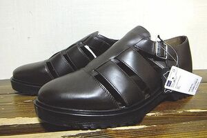  новый товар :GU. настоящий кожа g LUKA сандалии обувь 28( подпалина чай / прекрасное качество. телячья кожа /3.5cm толщина низ Raver подошва / casual / режим серия /uniqlo)
