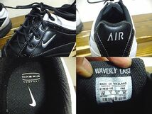 未使用:NIKE(ナイキ).ソフト スパイク ゴルフ シューズ 26(US8/白×黒/317632-102/AIR SPEED SADDLE SL/エアスピードサドル/合成皮革/GOLF)_画像7