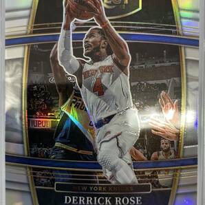 Panini 2021-2022 Select Hobby No 53 Derrick Rose Concourse silver prizm の画像1