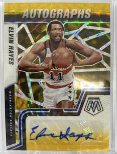 Panini 2021-2022 Mosaic No AM-EHY Elvin Hayes Auto サイン 5/8シリ