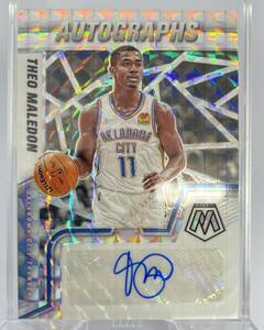 Panini 2021-2022 Mosaic No AM-TMD Theo Maledon Auto サイン