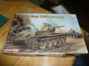 手付品☆1/35　T-34/76 1941年型 鋳造砲塔　ドラゴン T-34/76 Mod.1941 Cast Turret