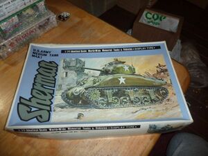 1/35 M4A1 car - man America land army middle tank nichimo display type 