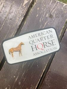 AQHA】 ヒッチメンバーカバー: American Quarter Horse Assn. : トレーラー ウェスタン乗馬 PBR ロデオ ホースライディング 