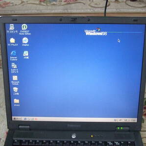 きれい Windows 98 東芝 Satellite J10 シリアル D-Sub9ピン(RS-232C) /パラレル D-sub25ピンの画像6