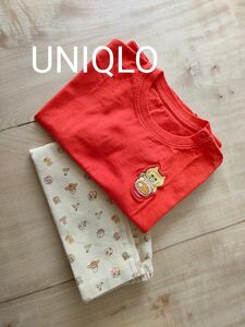 Tシャツ　ユニクロ　レギンス　ズボン　トップス　UNIQLO　半袖　シャツ　トイ・ストーリー　ノラネコぐんだん　スパッツ　ボトムス