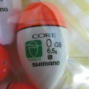 新品！ SHIMANO CORE シマノ 浮き ウキ どんぐりウキ O G5 Sサイズ 6.5g 5ヶセットの画像2