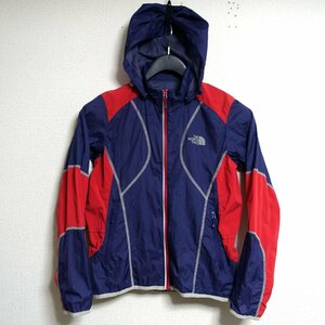 THE NORTH FACE ノースフェイス マウンテンパーカー 薄手 レディース Mサイズ 正規品 ネイビー パープル A5114