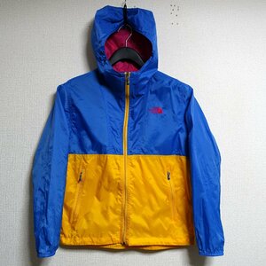 THE NORTH FACE ノースフェイス 薄手 マウンテンパーカー メンズ XSサイズ 正規品 ブルー イエロー A5137