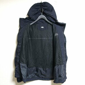 THE NORTH FACE ノースフェイス 腕ロゴ マウンテンパーカー メンズ Mサイズ 正規品 ブラック A5166の画像3