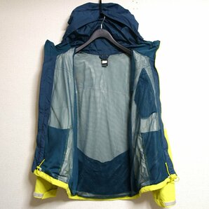 THE NORTH FACE ノースフェイス マウンテンパーカー レディース XLサイズ 正規品 ブラック グレー イエローA5176の画像3