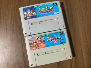 ミッキーのマジカルアドベンチャー　ミッキーとミニーマジカルアドベンチャー2 スーパーファミコン　メンテナンス済み