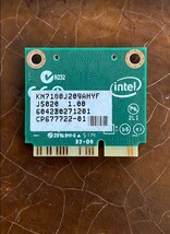 Intel Dual Band Wireless-AC 7260 7260HMW 無線LAN WiFi ネットワークカード Bluetooth 4.0_画像2