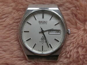 ★ジャンク・部品どりに★セイコー /SEIKO・TYPEⅡ・デイデイト　薄型・7123-7070●1980年代●ヴィンテージ・オールドクオーツ・外装良好